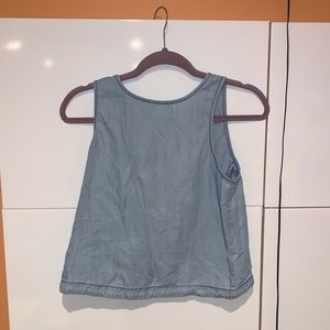 Denim Tank Top